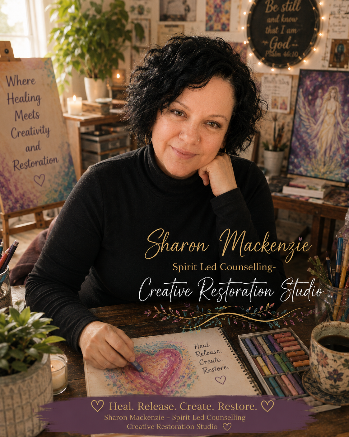 Sharon Mackenzie, founder of Spirit Led Counselling.