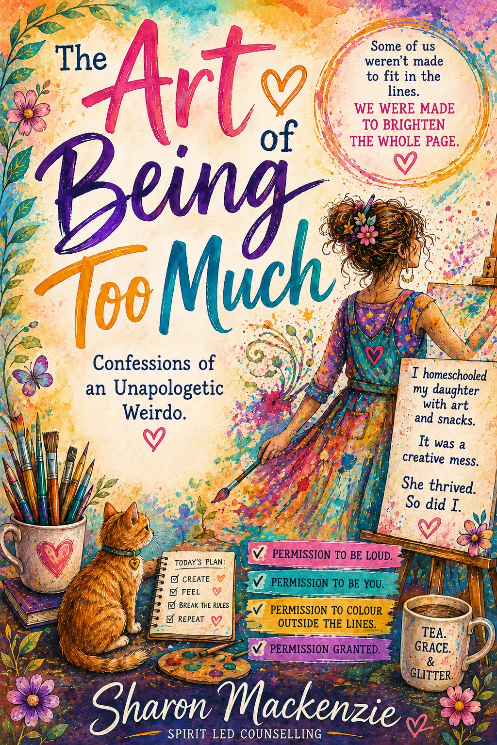 The Art of Being Too Much — Confessions of an Unapologetic Weirdo, by Sharon Mackenzie