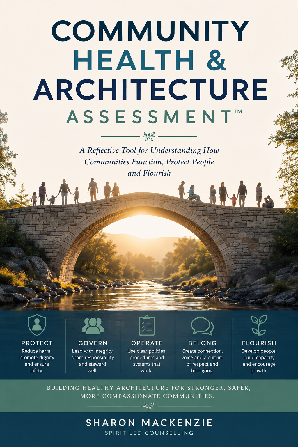 Cover of the Community Health & Architecture Assessment by Sharon Mackenzie